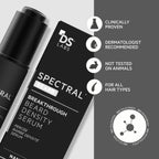 ds labs Spectral.BRD Beard Growth Serum for Men - Supports Thicker, Fuller-Looking Facial Hair, With Nanoxidil, Biotin, Niacinamide, Castor Oil & Hyaluronic Acid, Paraben-Free, 60mL