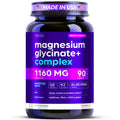 Thinbi Magnesium Glycinate Complex for Women & Men, D3, K2 & Aloe, 90 Caps