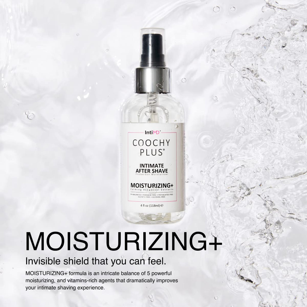 Buy now IntiMD COOCHY Intimate After Shave Protection Moisturizer Plus By : Delicate Soothing Mist For The Pubic Area & Armpits â€“ Antioxidant Formula For Razor Burns, Itchiness & Ingrown Hairs at indiglob india
