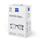 ZEISS AntiFOG wipes, 120 count