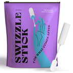Berkland Swizzle Sticks, 25-Pack - Soft Absorbent Post-Intimacy Sponges
