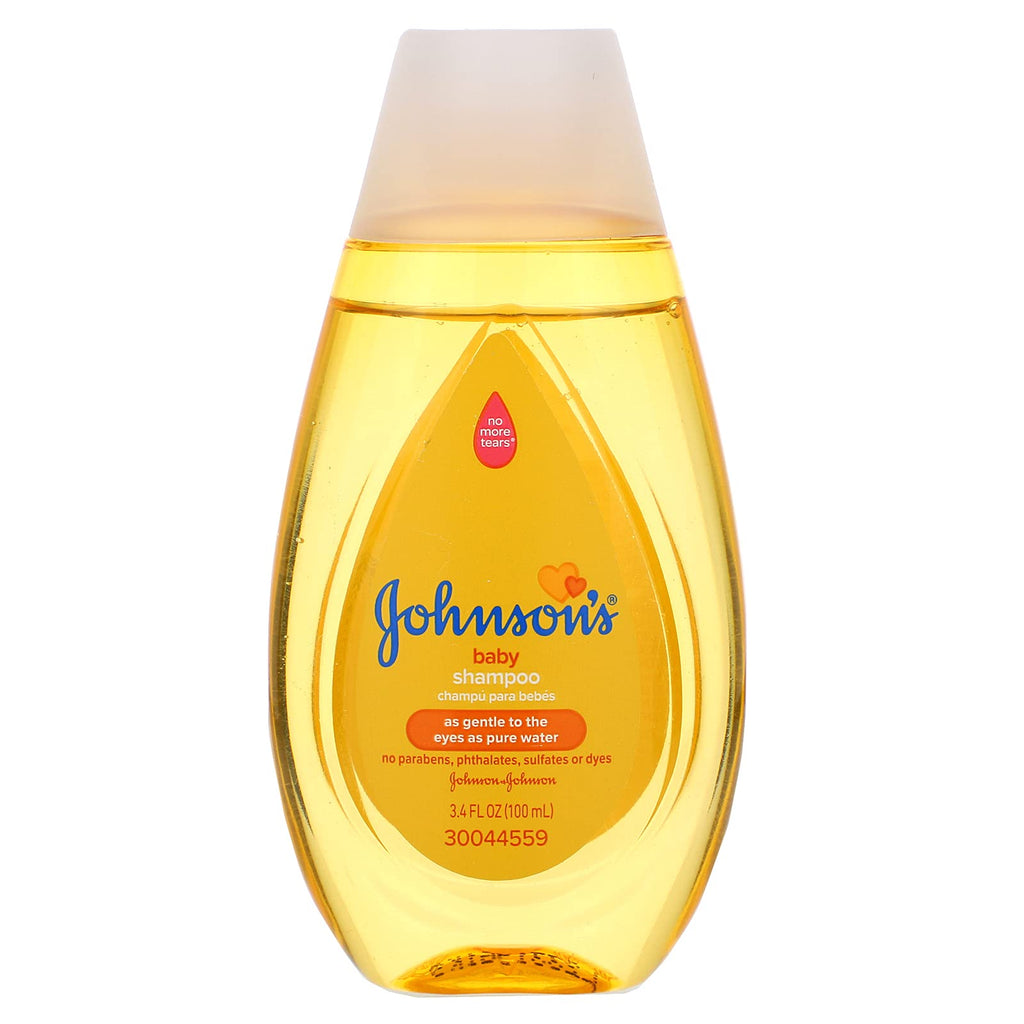 Johnson's Baby Shampoo with Aloe Vera & Vitamin B5, Tear Free, Newborn Essentials, No added Parabens & Sulfates, Hypoallergenic, Baby Essentials, 20.3 fl. oz