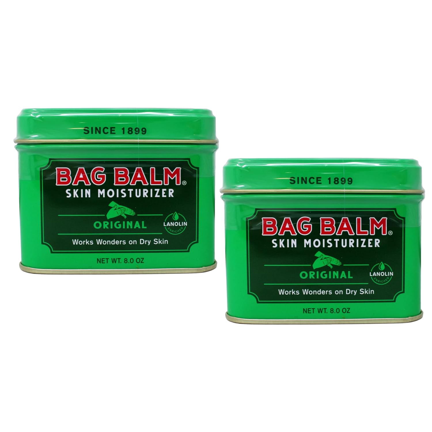 Buy now Bag Balm Vermont's Original for Dry Chapped Skin Conditions (1 Ounce Tin (2 Pack)) 8 Ounce (Pack of 2) at indiglob india