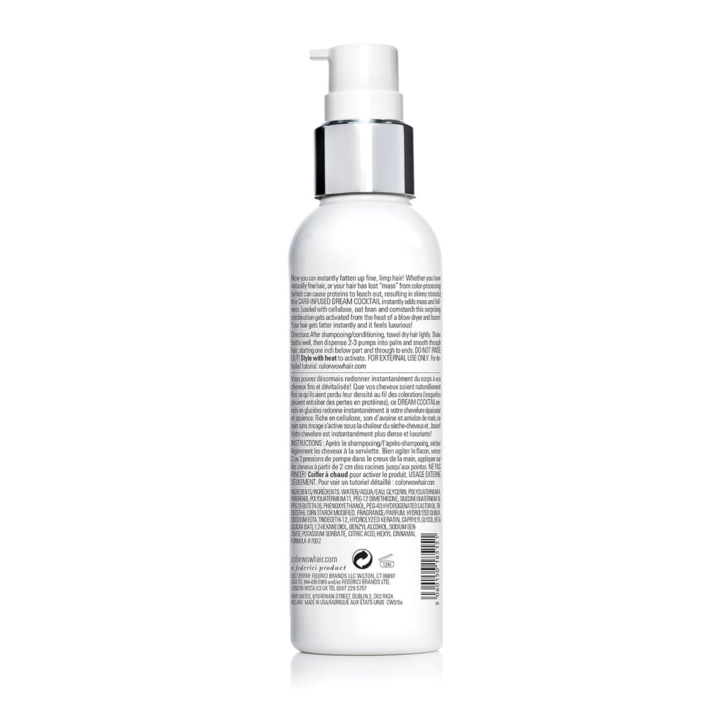 Buy now COLOR WOW Dream Cocktail Carb Infused Leave-in Treatment â€“ Transform Thin Hair to Thick & Full | with Heat Protection at indiglob india