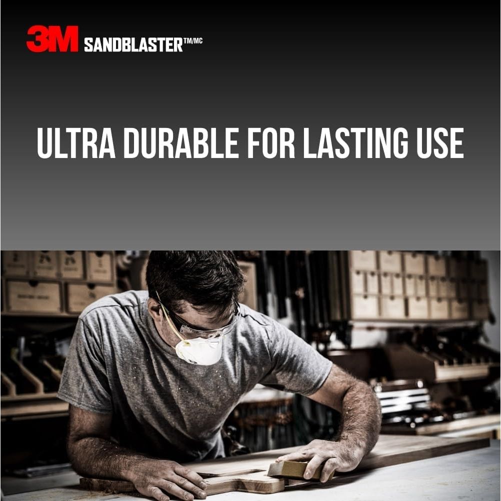 Buy now 3M 20908-150 SandBlaster Bare Surfaces Sponge, 150-Grit at indiglob india