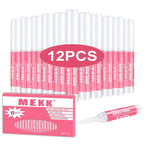 MEKK Nail Glue,Super Strong Nail Glue for Press Ons,Acrylic Nails,Nail Tips | 2g X 12Pcs,4 Weeks Long-Lasting,3-5s Quick Air Dry,Safe Formula,Professional Nail Glue for Home DIY & Salon Use,Nail Supplies