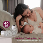 Wearable Breast Pump S12, Electric DoublePump Hands-Free Breastfeeding Pump, 12 Adjustable Suction Levels, Portable Low Noise Hospital-Grade Breast Pump with Carrying Bag, 24mm, 2 Pack, White