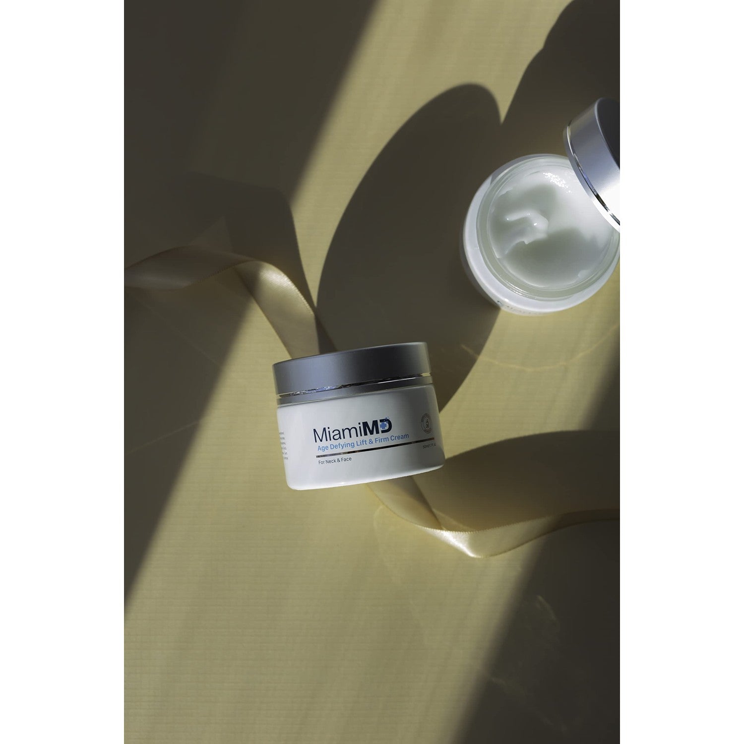 MiamiMD Age-Defying Lifting & Firming Face Cream for Women - Lift & Firm for Anti Aging, Wrinkle Reducer & Hydrating Moisturizer for Smooth, Radiant Skin, Tightening Cream for Face & Neck – 1.7oz