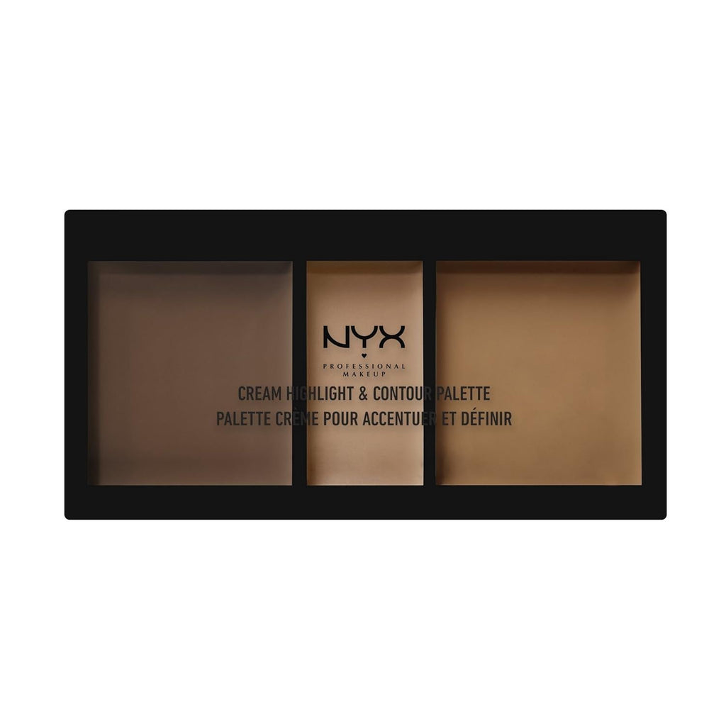 Buy now NYX PROFESSIONAL MAKEUP Cream Highlight & Contour Palette, Deep, 0.38 Ounce (CHCP03) 0.38 Ounce (Pack of 1) Deep at indiglob india