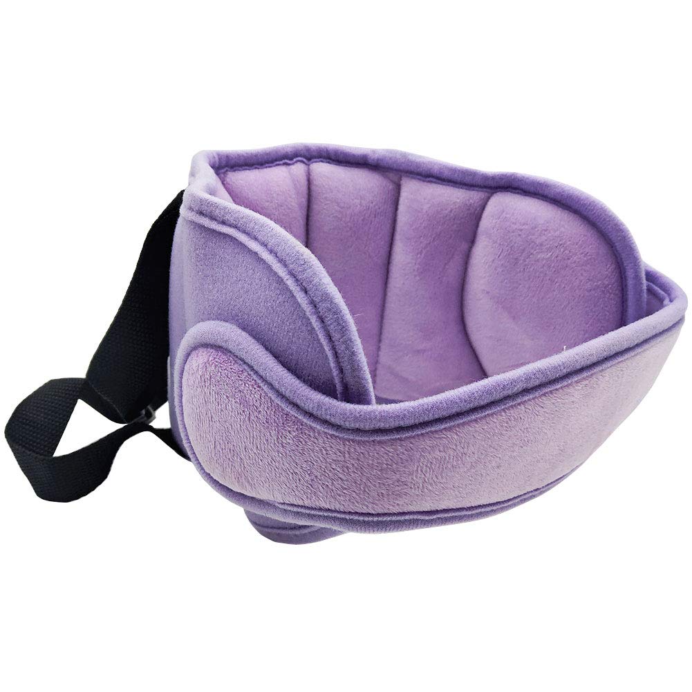 Buy now Car Head Support Toddle Car Neck Relief Baby Child Car Seat Adjustable Head and Neck Support Band - A Comfortable Sleep Solution, Gray Purple at indiglob india