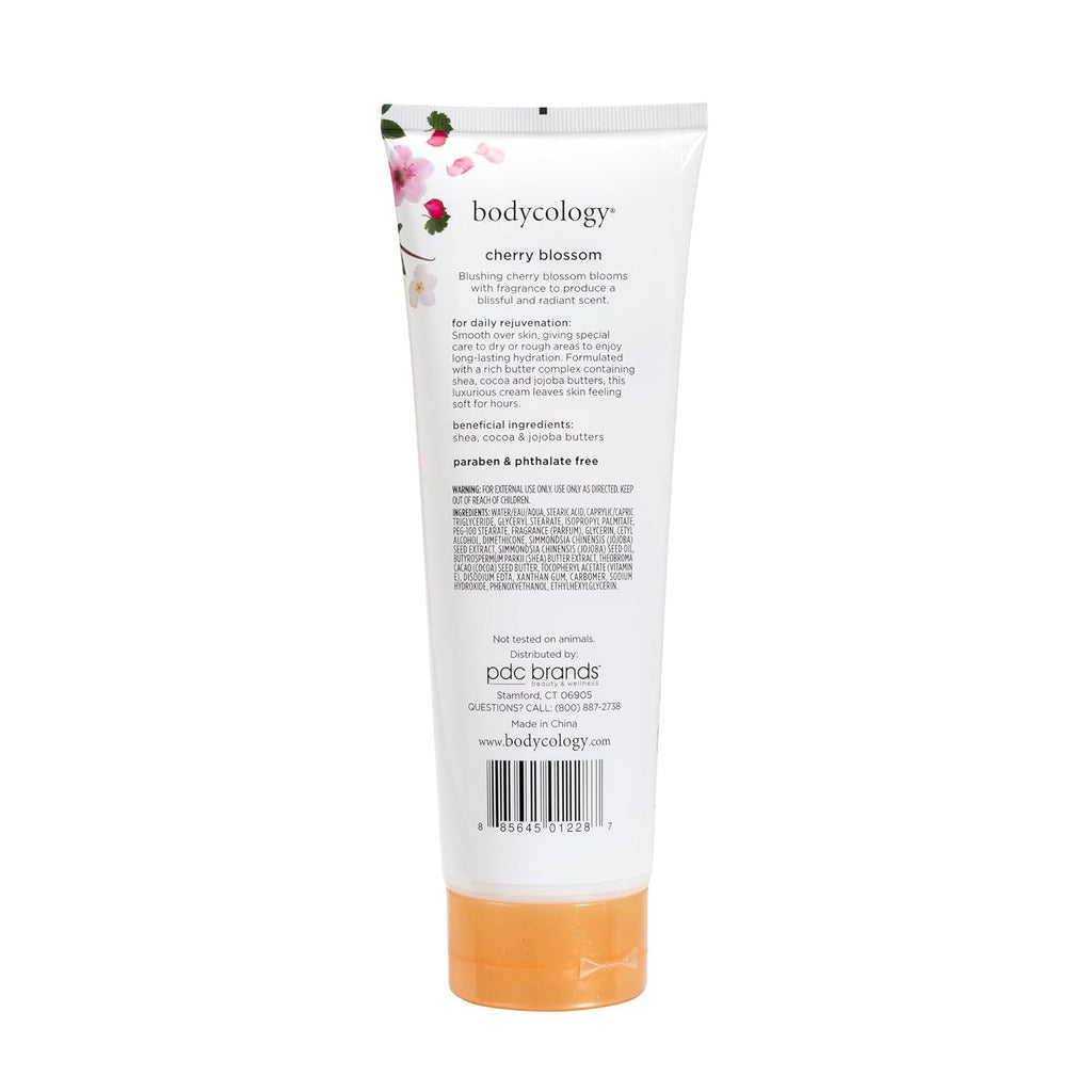 Buy now Bodycology Cherry Blossom Moisturizing Body Cream for Women, 8 Ounce (455004106) at indiglob india