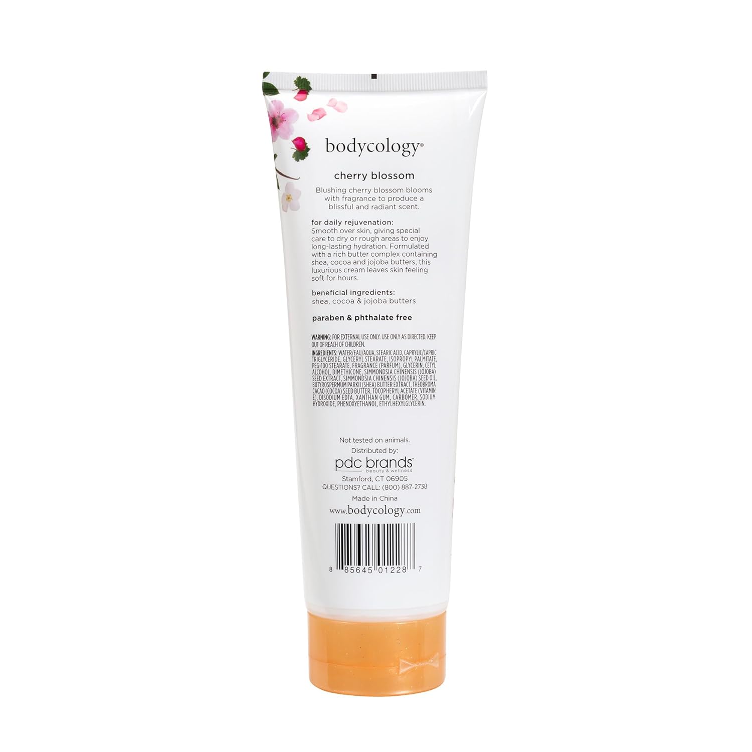 Buy now Bodycology Cherry Blossom Moisturizing Body Cream for Women, 8 Ounce (455004106) at indiglob india