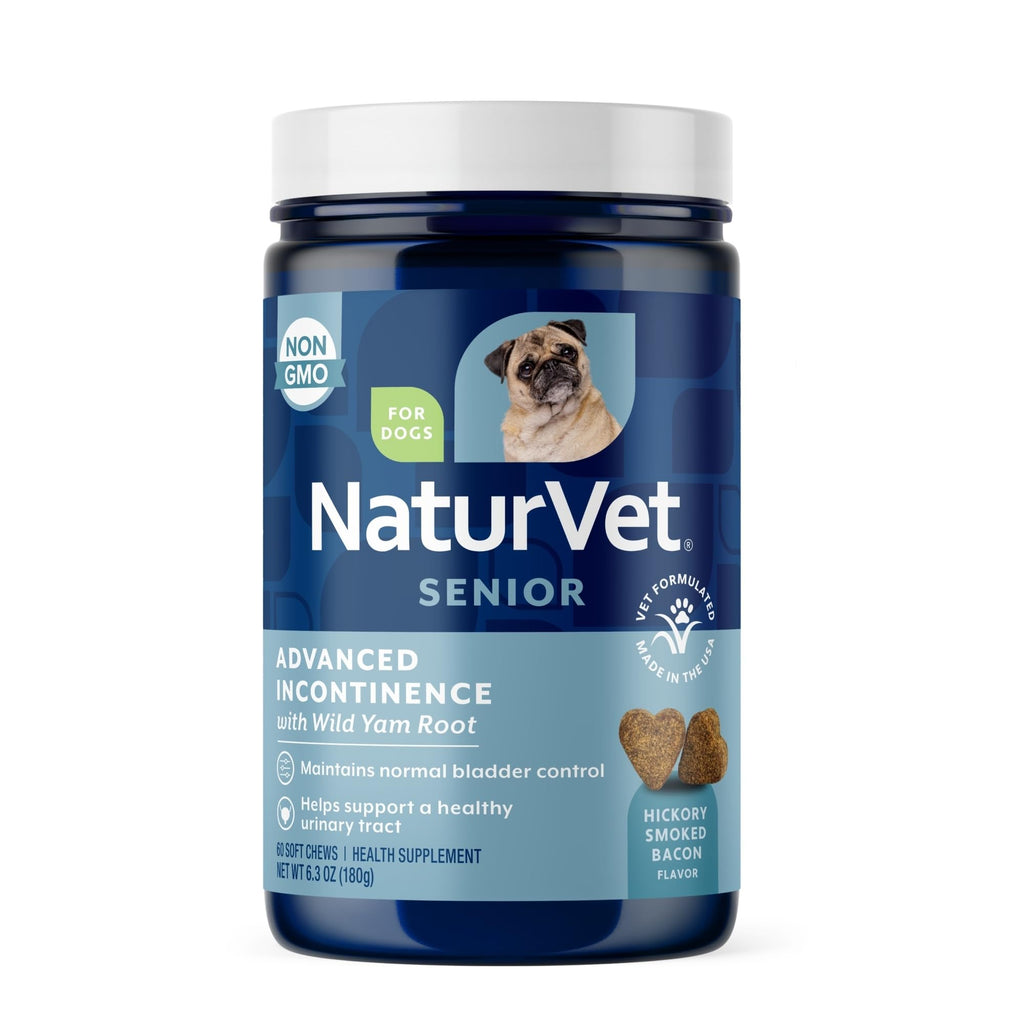 NaturVet Senior Advanced Incontinence Dog Supplement - 60 Ct