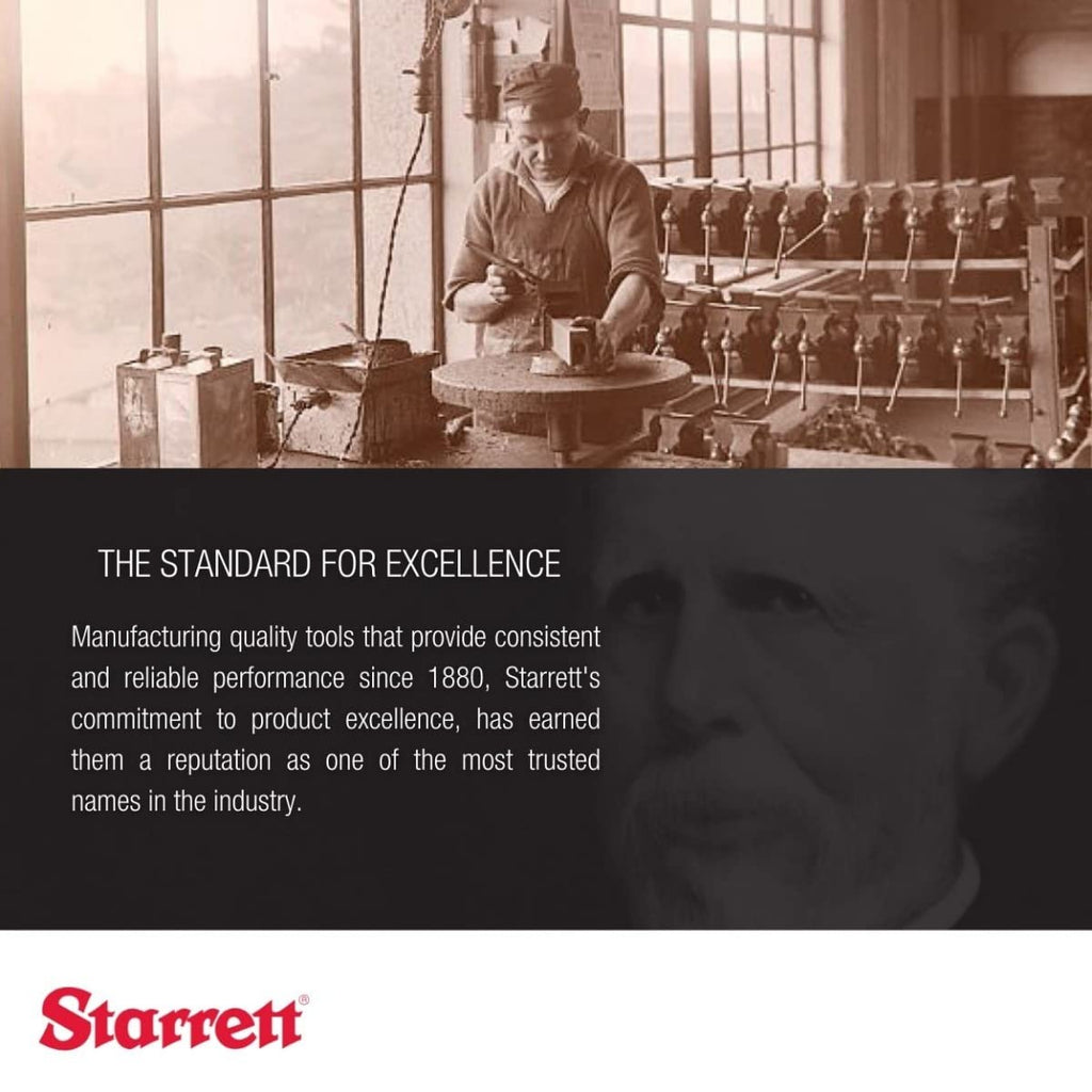 Buy now Starrett Steel Automatic Center Punch with Adjustable Stroke - 5" Length, 9/16" Punch Diameter, Lightweight, Knurled Steel Handle - 18A at indiglob india