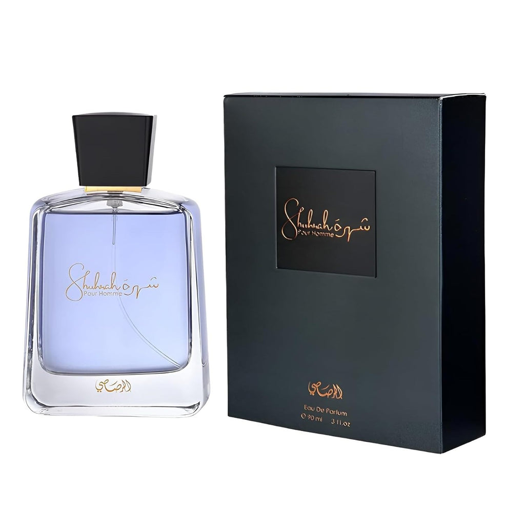 Buy now RASASI Shuhrah For Men - Eau de Parfum 90ML (3 Oz), Premium Arabian Perfume for Men, The Ultimate Men Perfumes With A Bold And Long-Lasting Fragrance For Special Occasions & Everyday Elegance at indiglob india
