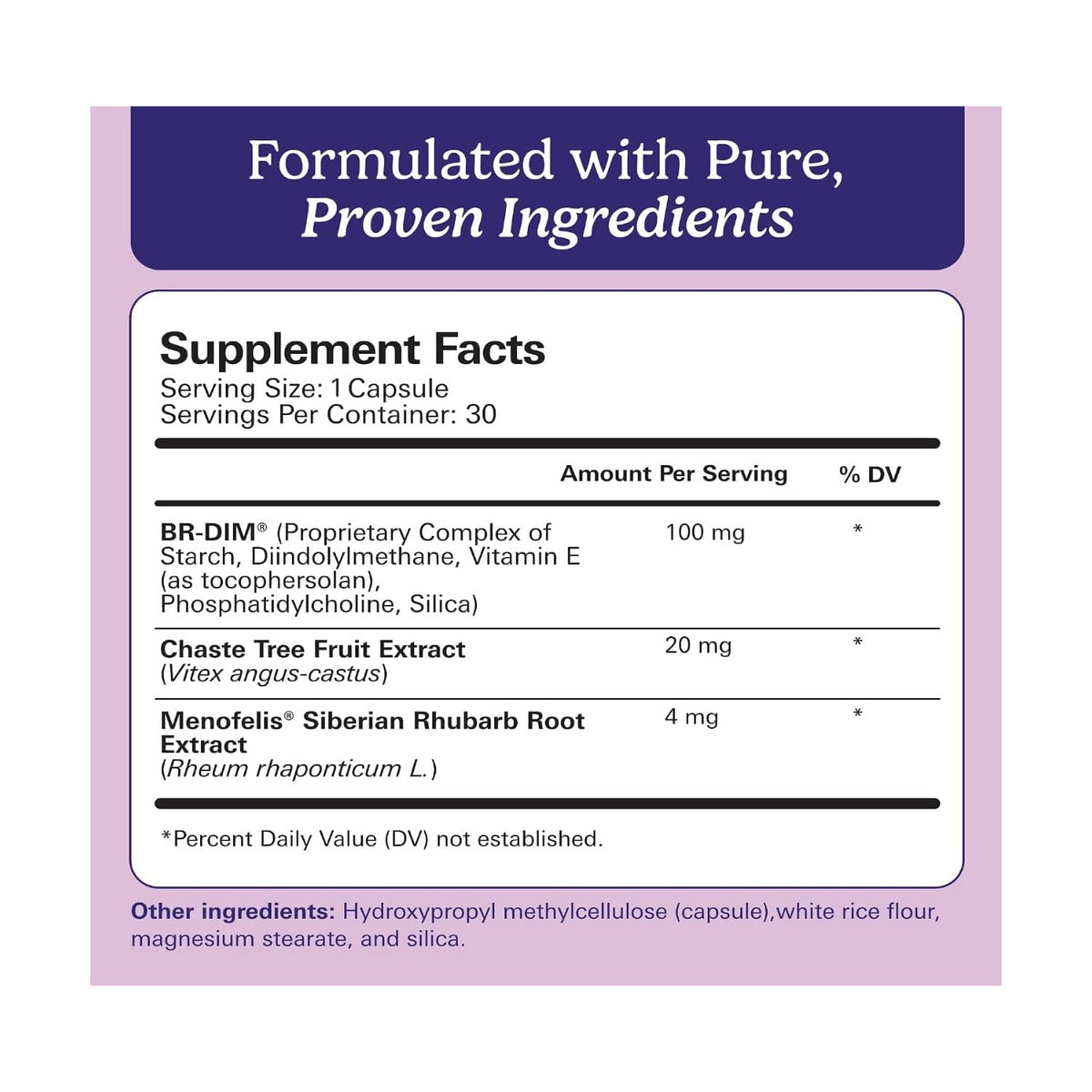 Santo Remedio Hormone Balance for Women, Menopause Support, 30 Capsules