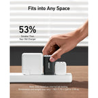 Buy now Anker USB C Charger(Nano II 65W), PPS 3-Port Fast Compact Foldable Wall Charger for MacBook Pro/Air, iPad Pro, Galaxy S20, Dell XPS 13, Note 20/10+, iPhone 17/17 Pro, Steam Deck, and More at indiglob india