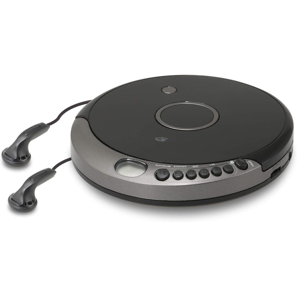 Buy now GPX PCB319B Portable Cd Player with Bluetooth, Includes Stereo Earbuds, Black at indiglob india