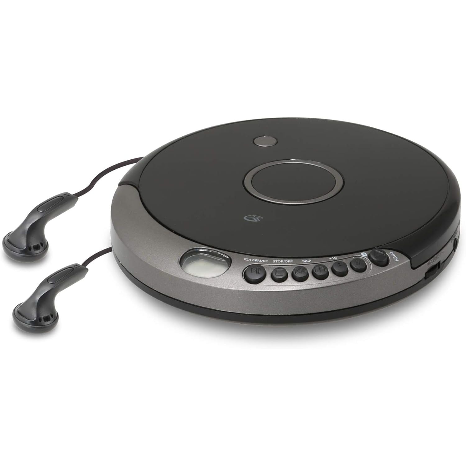 Buy now GPX PCB319B Portable Cd Player with Bluetooth, Includes Stereo Earbuds, Black at indiglob india