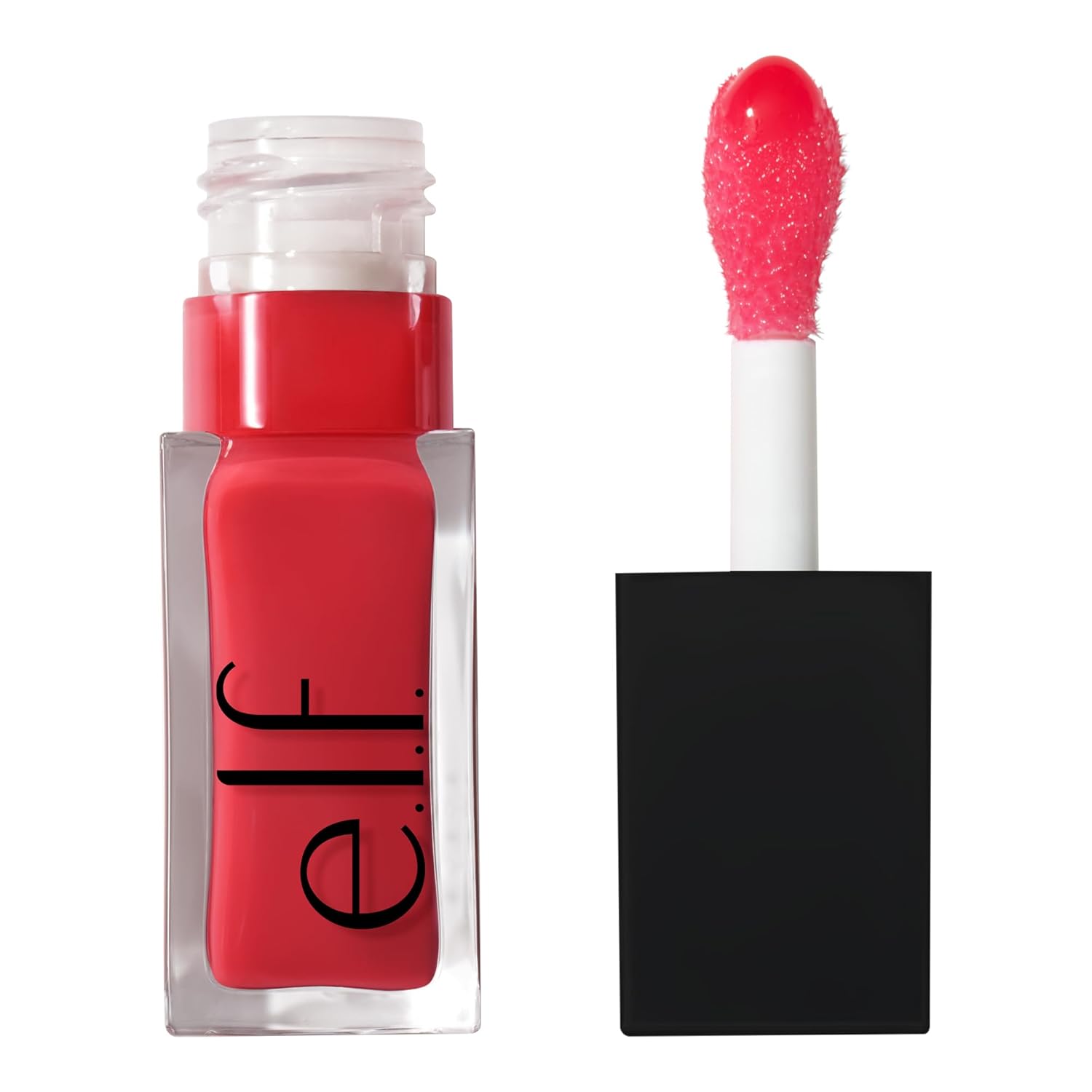 Buy now e.l.f. Glow Reviver Lip Oil, Nourishing Tinted Lip Oil For A High-shine Finish, Infused With Jojoba Oil, Vegan & Cruelty-free, Pink Quartz 0.25 Fl Oz (Pack of 1) Red Delicious at indiglob india