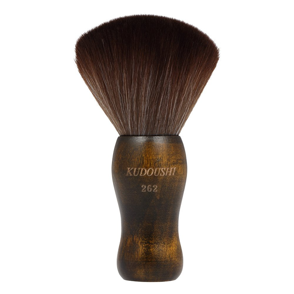 Buy now Anself Large Hair Cutting Neck Duster Brush Professional Barber Natural Fiber Wooden Handle Cutting Kits Type1 at indiglob india