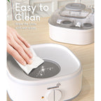 GROWNSY Electric Baby Bottle Sterilizer with 8-Minute Fast Sterilization