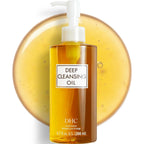DHC Deep Cleansing Oil, Makeup Remover, Gentle Oil Cleanser, 6.7 oz | Facial Cleansing Oil, Blackhead Remover, Cleanses without Clogging Pores, Residue-Free, Fragrance and Colorant Free