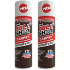 Bull Shot Carpet Spot & Stain Remover, AS SEEN ON TV, Made In USA, Just Point & Spray, Stain-Lifting Foam-Action, Pet Stains & Odors, Coffee, Soda, Wine, Stains, 2 Pack