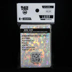 Buy now 100pcs Broken Glass Gemstone Laser Flashing Card Film Holographic Idol Photo Sleeves Ultra Super Protector (61x88mm) at indiglob india