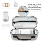 Buy now Hard Travel Case for Samsung The Freestyle Projector, Carrying Case Compatible with 30” - 100” The Freestyle 2nd Gen EVA Hard Bag at indiglob india