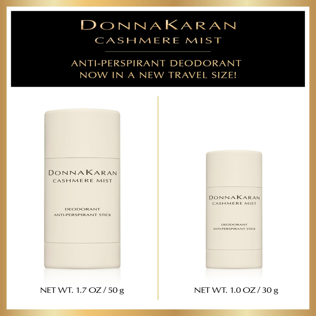 Donna Karan Cashmere Mist Anti-Perspirant Deodorant Stick for Women, 1.7 Oz.