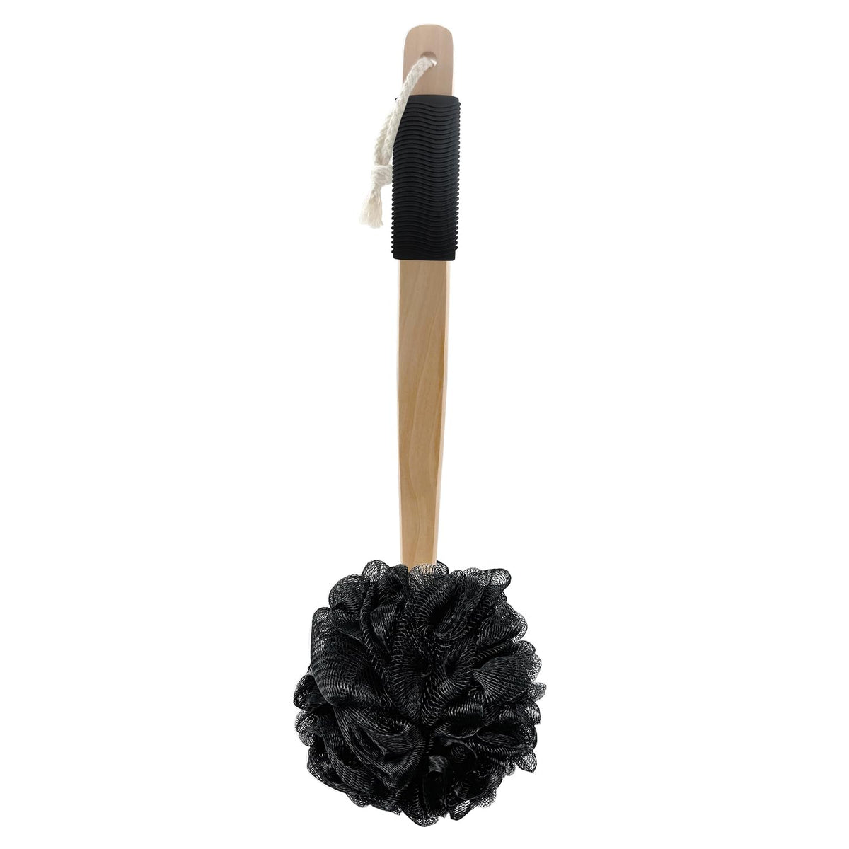 Amazon Basics Exfoliating Loofah Brush, Body Scrubber for Shower, Bath Sponge