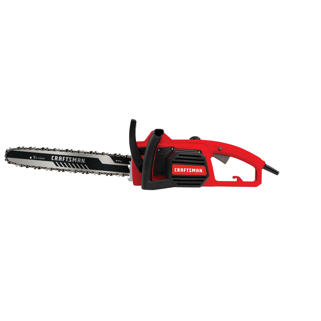 CRAFTSMAN Electric Chainsaw, 16 Inch, 12 Amp Corded Chain Saw Electric, Ergonomic, Powerful Motor (CMECS600)