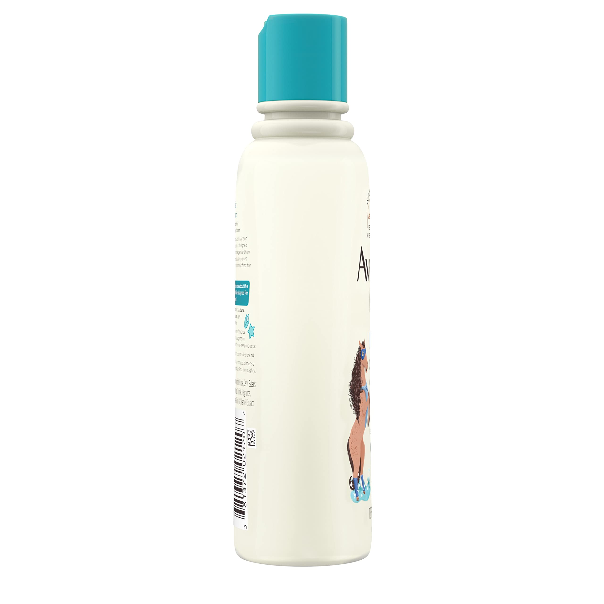 Aveeno Kids Curly Hair Conditioner, 12 fl. oz | Hydrating Conditioner, Oat Extract & Shea Butter, Gentle Scent, Detangles & Moisturizes Curls