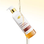 Dove Serum+Shower Oil Body Wash Soothing, 15.3 fl oz | Almond Oil & Sandalwood hydrating shower oil body wash with glycerin serum for soft, smooth skin and a soothing shower