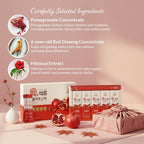 Korean Beauty Baekje Geumsan Women's Pomegranate Collagen Jelly Stick 5.1oz / 30 Count (5 Pack)