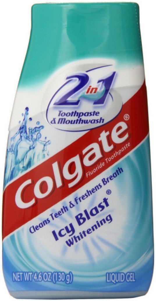 Buy now Colgate 2 in 1 Whitening Toothpaste Icy Blast Pack of 5 at indiglob india