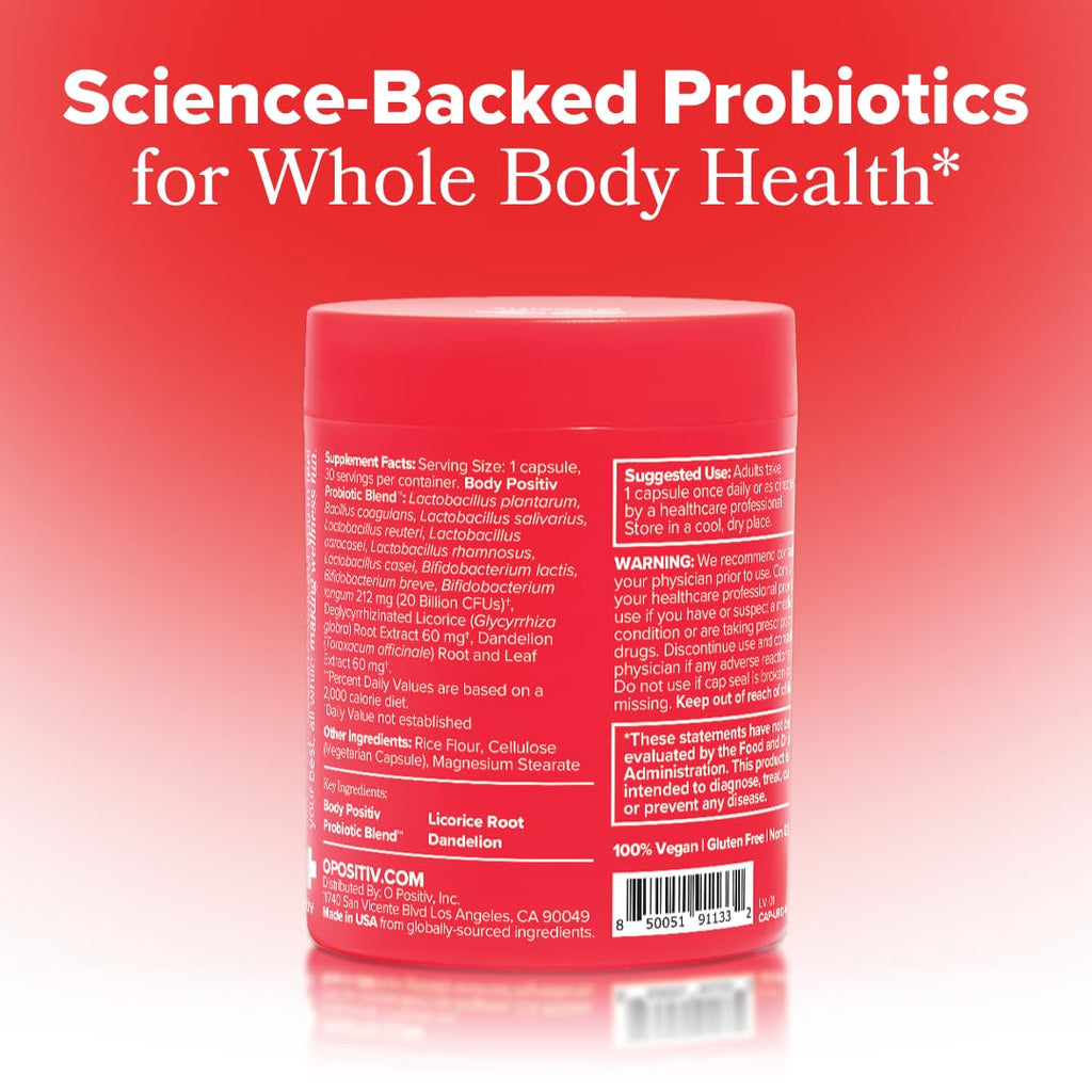 URO Women’s Probiotic – Vaginal, Gut & Skin – 20B+ CFUs – 30-Day Supply