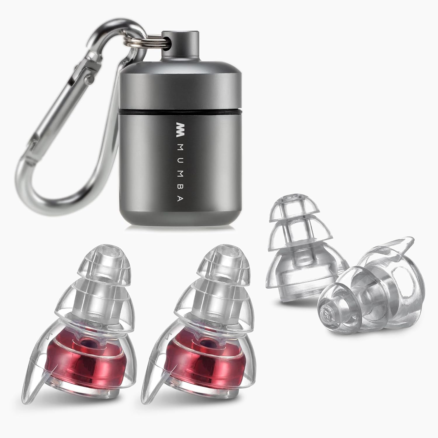 Buy now High Fidelity Concert Earplugs, Reusable Musicians Ear Plugs, 24dB Advanced Filter Technology Ear Protection Wine Red at indiglob india