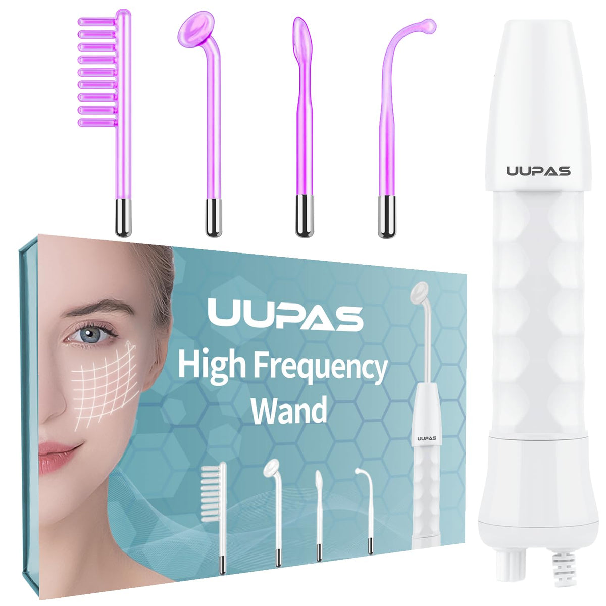 High Frequency Facial Wand-UUPAS Portable Handheld High Frequency