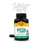 Country Life High Potency Biotin 10 mg, 120 Capsules