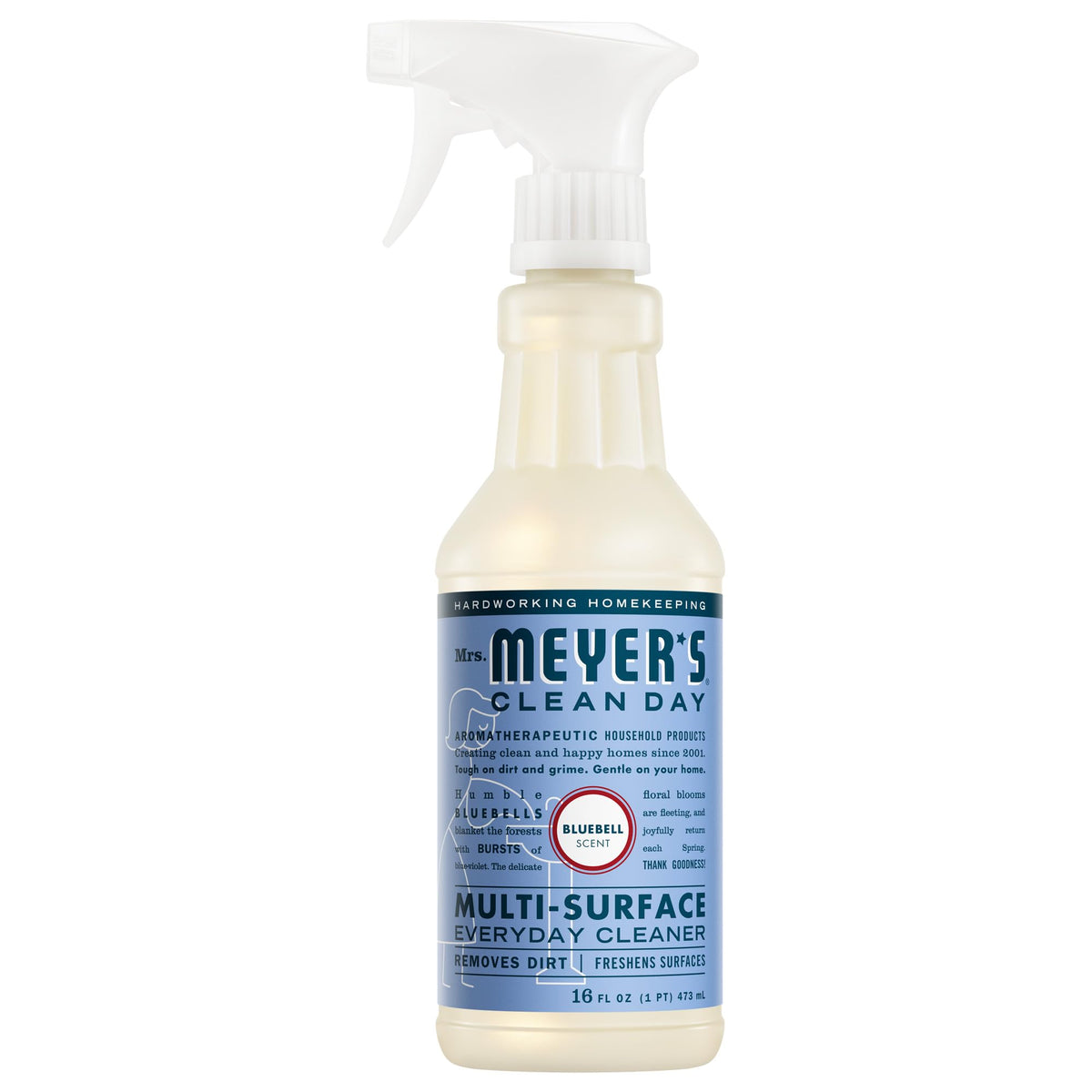 MRS. MEYER'S CLEAN DAY Multi-Surface Cleaner, Bluebell, 16 fl oz