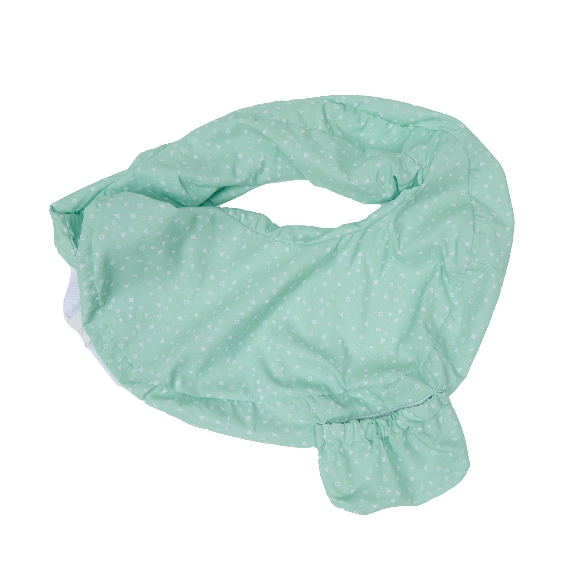 Buy now My Brest Friend Original Nursing Pillow Cover - Slipcovers for Baby - Adjustable Fit, Easy Care, Durable - Original Nursing Pillow Not Included, Fireworks Minty Geo Original at indiglob india