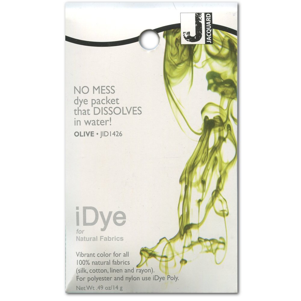 Buy now Jacquard iDye for Natural Fabrics .49 Oz - Olive at indiglob india