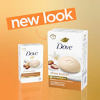 Buy now Dove Beauty Bar Soap Shea Butter, 8 Bars for Nourished, Radiant Skin, Enriches Skin 3.75 oz at indiglob india