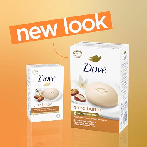 Buy now Dove Beauty Bar Gentle Skin Cleanser Shea Butter 2 Bars Moisturizing for Gentle Soft Skin Care More Moisturizing Than Bar Soap 3.75 oz at indiglob india
