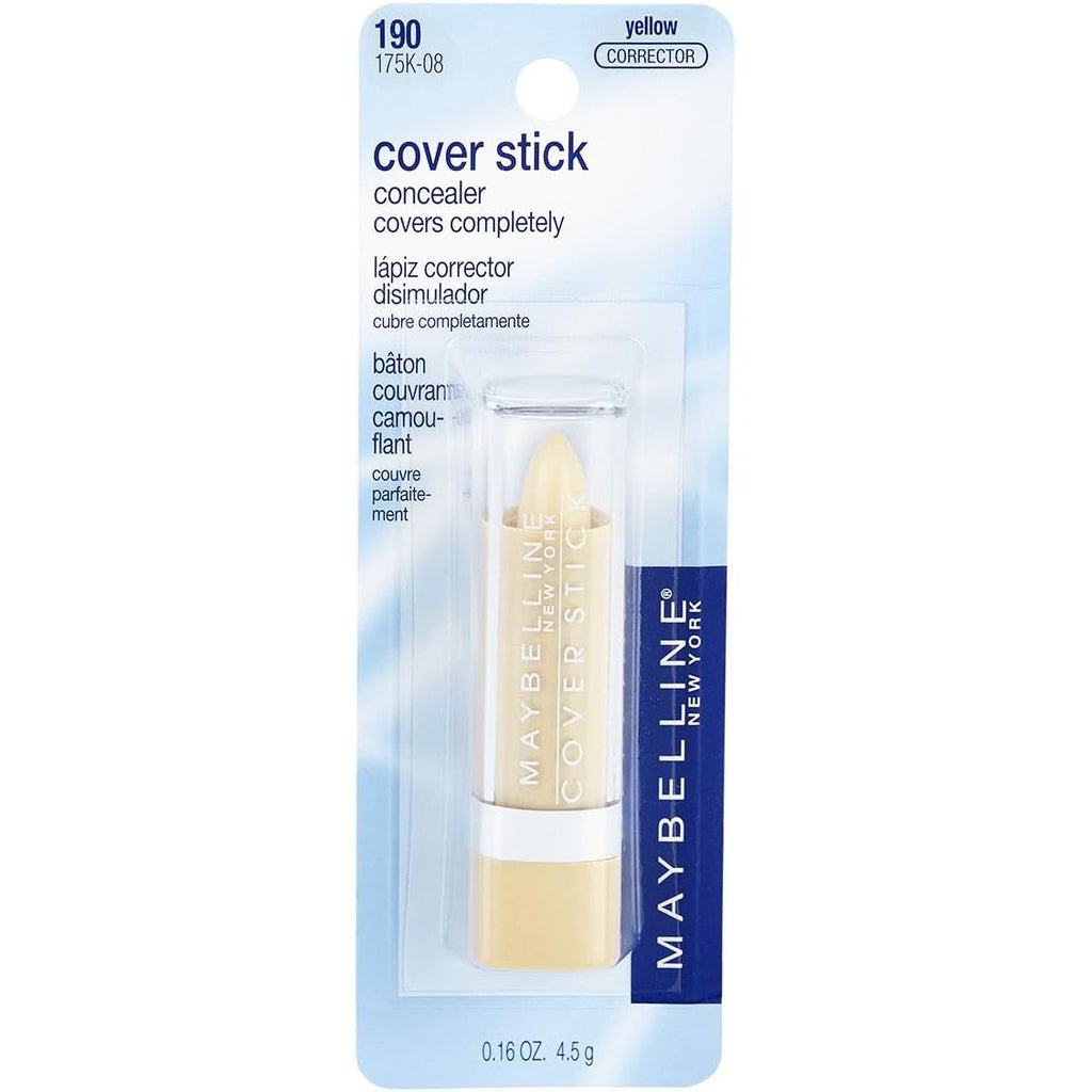 Buy now Maybelline New York Cover Stick Corrector Concealer, Yellow Corrects Dark Circles, 0.16 oz. at indiglob india