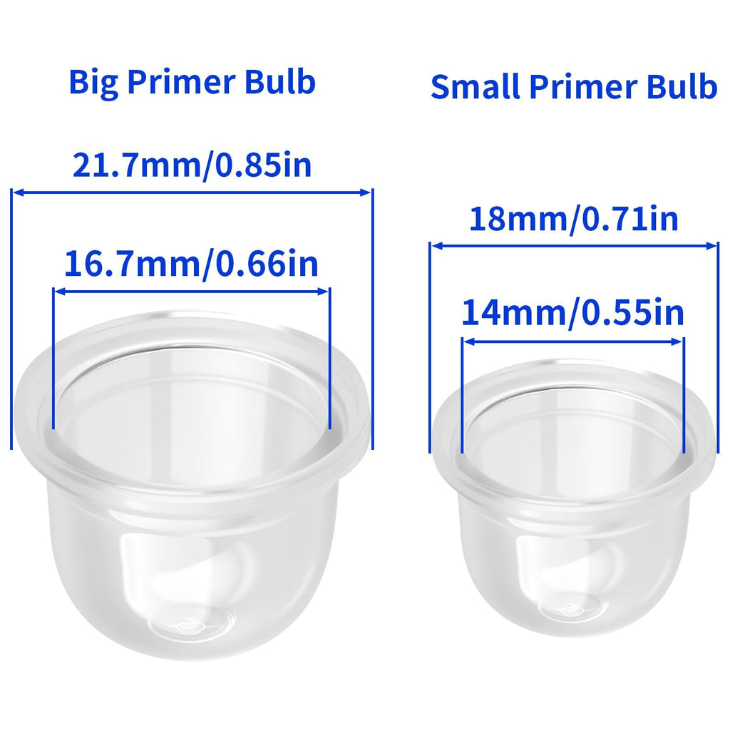 188-12-1 0057003 0057004 Primer Bulb Pump Bulbs for Sthil 41331212700 Homelite 01201 UP04802 Echo 12318140630 and Homelite Echo Stihl Robi Zama Primer Pouland 561635001 A01195A