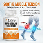 Magnesium Glycinate 200mg High Absorption Bisglycinate Sleep Supplement