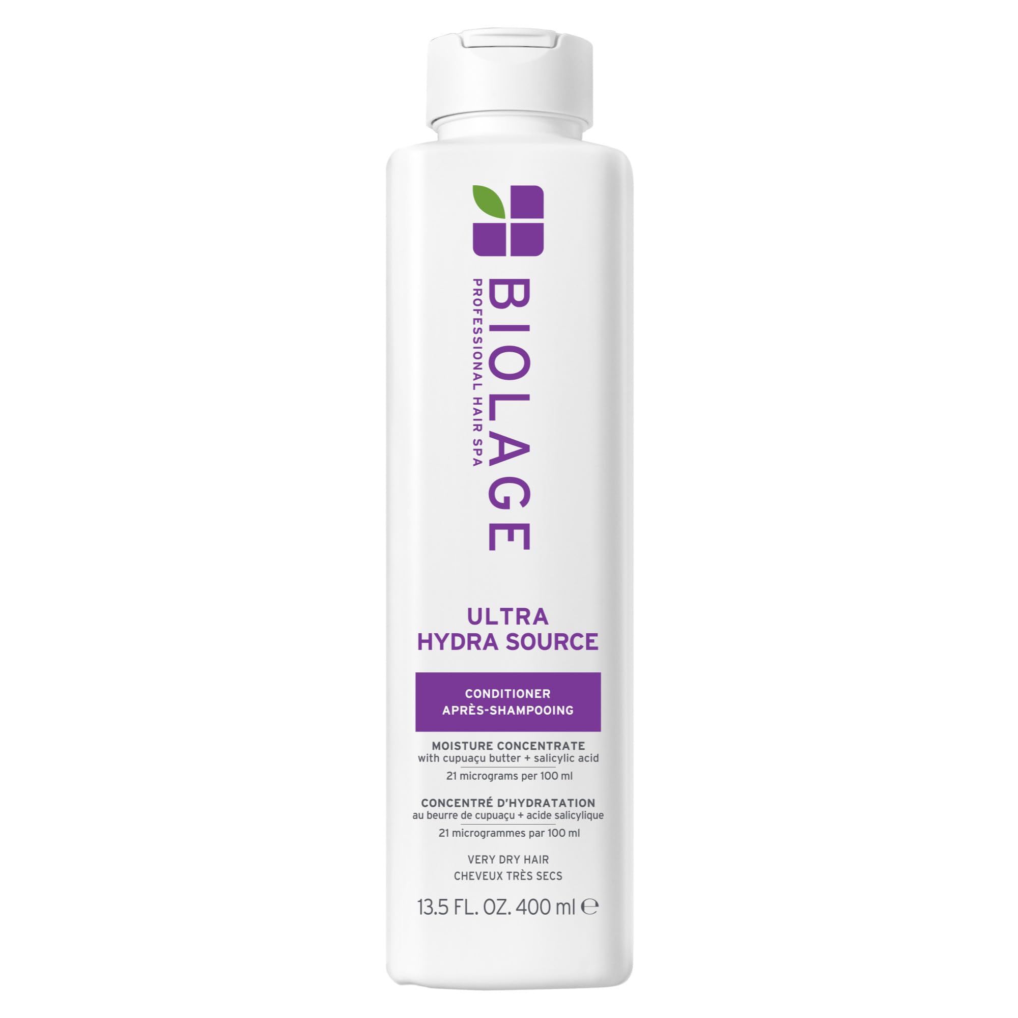 Biolage Ultra Hydra Source Conditioner – For Very Dry Hair | Intensely Moisturizes and Conditions, Prevents Frizz and Flyaways, For Very Dry, Thick, Coarse Hair